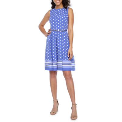 liz claiborne polka dot dress