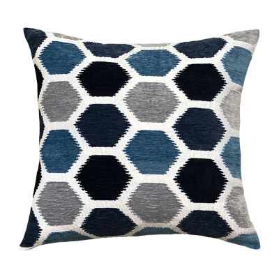 Block Party Square Throw Pillow 