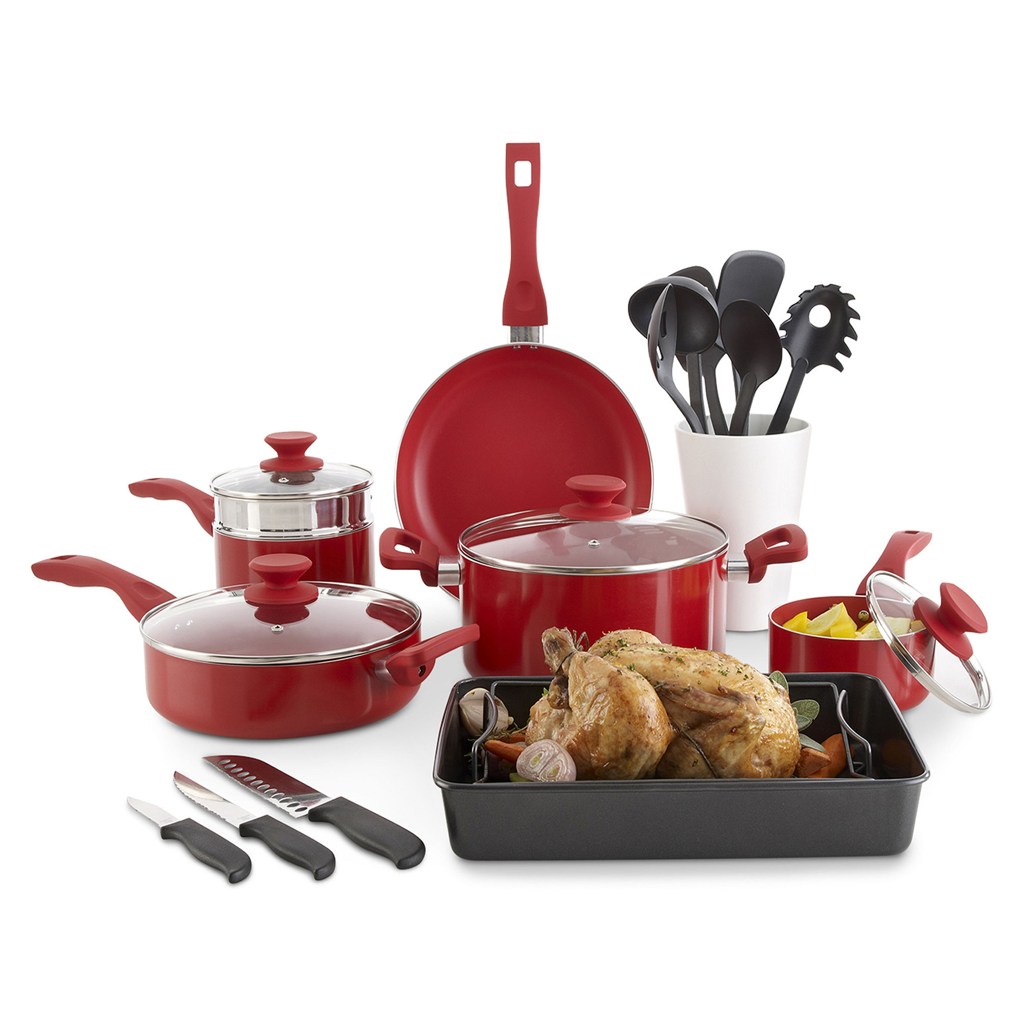 Philippe Richard 21-pc. Aluminum Cookware Set