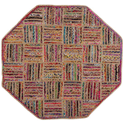 Better Trends Criss Cross Braided Octagonal Rug JCPenney