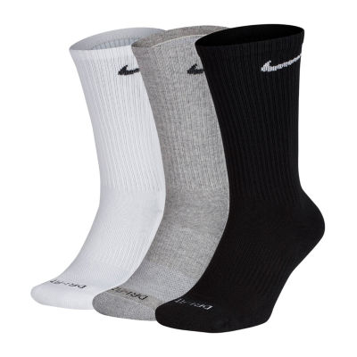 grey nike dri fit socks
