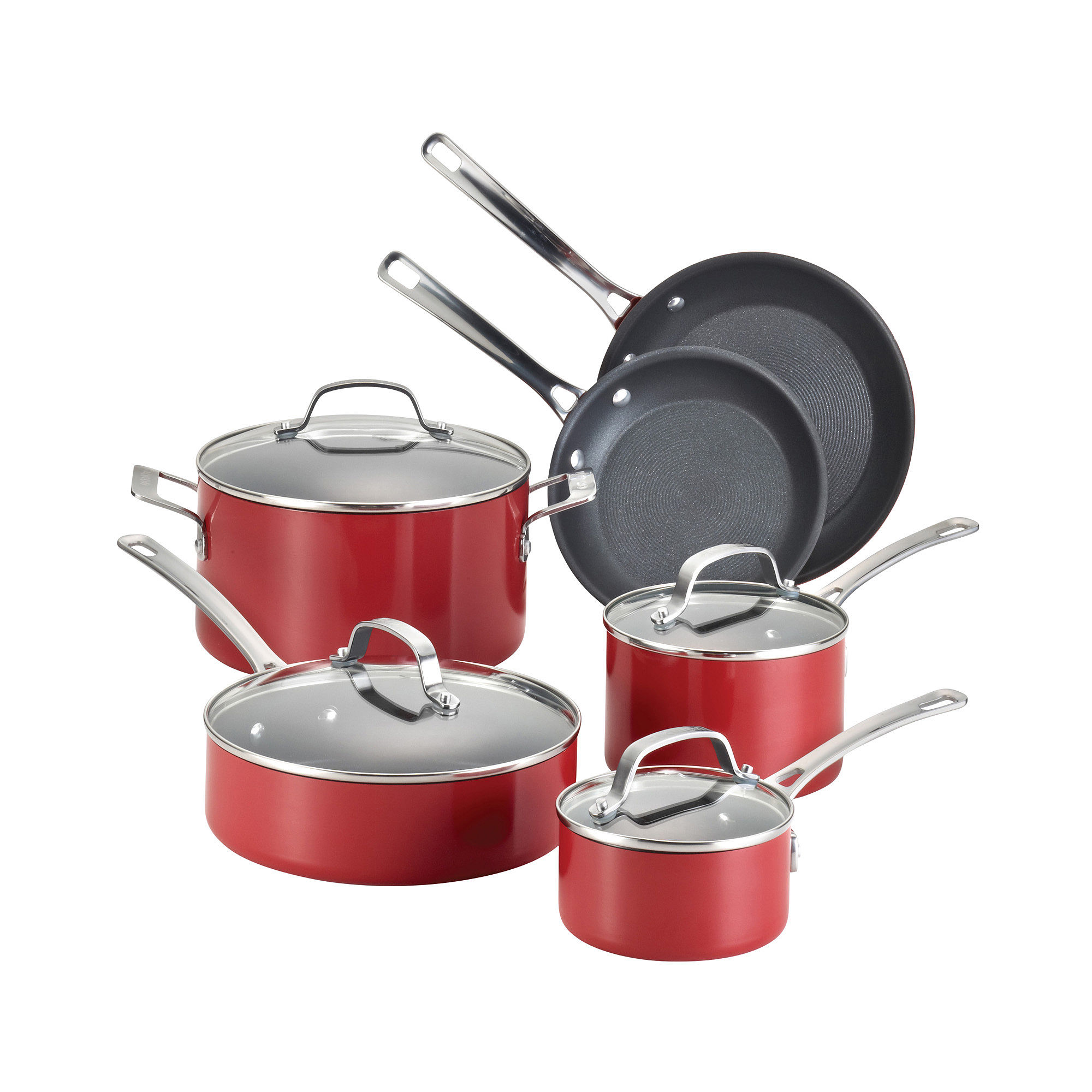 Circulon Genesis 10-pc. Aluminum Nonstick Cookware Set