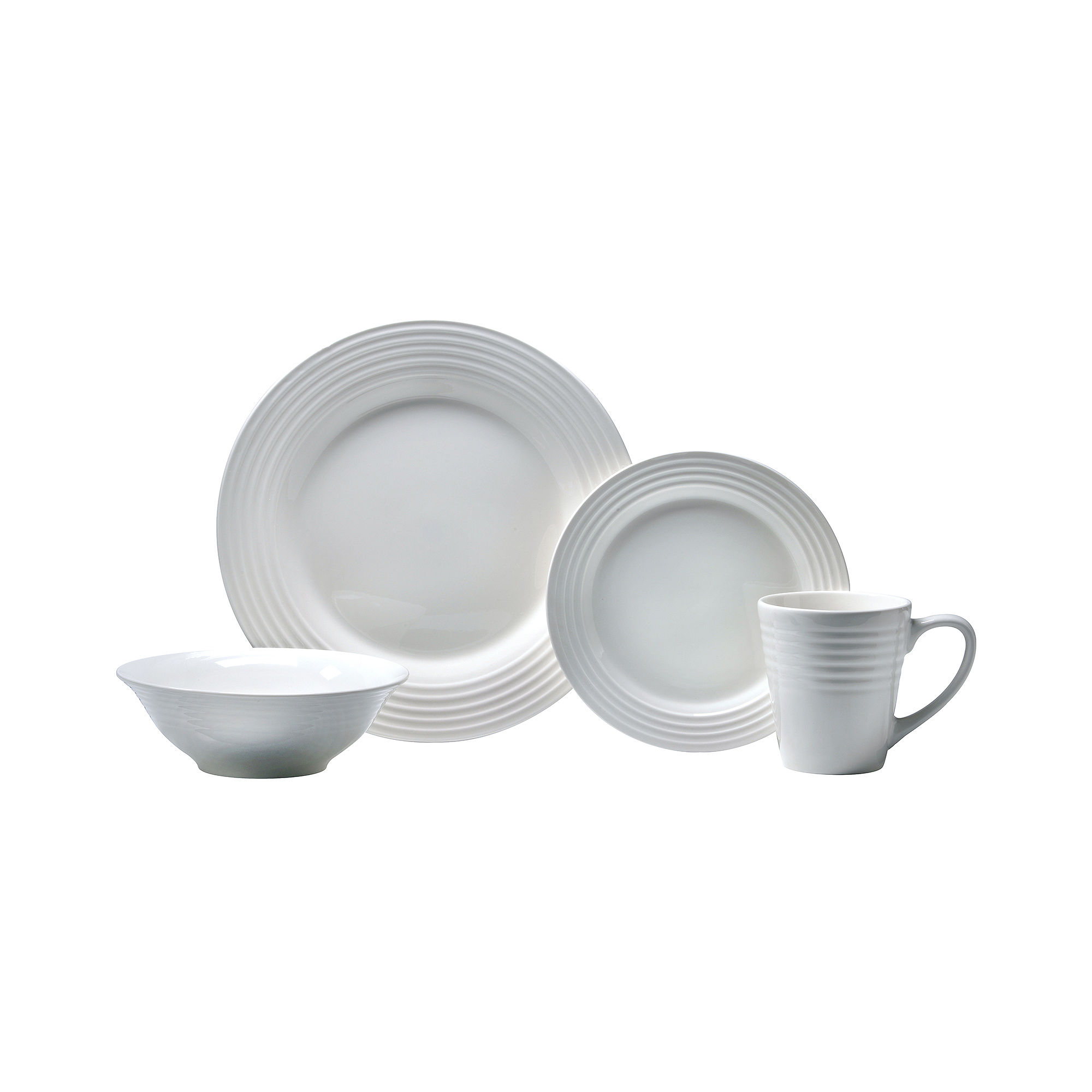 UPC 079363012869 product image for Oneida Continuum 16-pc. Porcelain Dinnerware Set - Service for 4 | upcitemdb.com