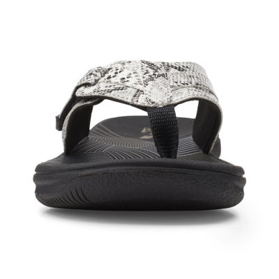 clarks brinkley jazz flip flops