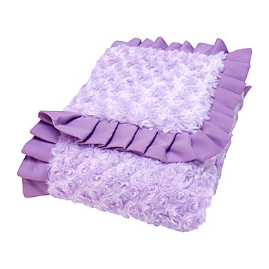 Trend Lab® Lilac Rosette Blanket  