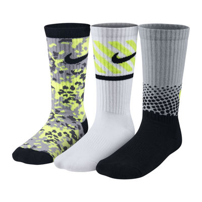 boys nike crew socks
