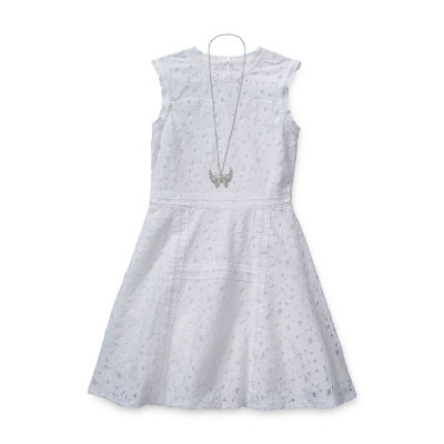knit works sleeveless skater dress