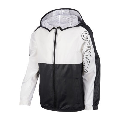 boys white adidas jacket