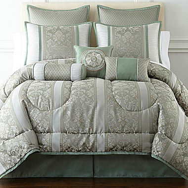 Home Expressions™ Chopin 7-pc. Jacquard Comforter Set
