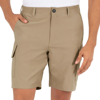 moisture wicking cargo shorts