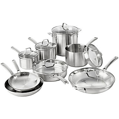 Calphalon® Classic 14-pc. Stainless Steel Cookware Set