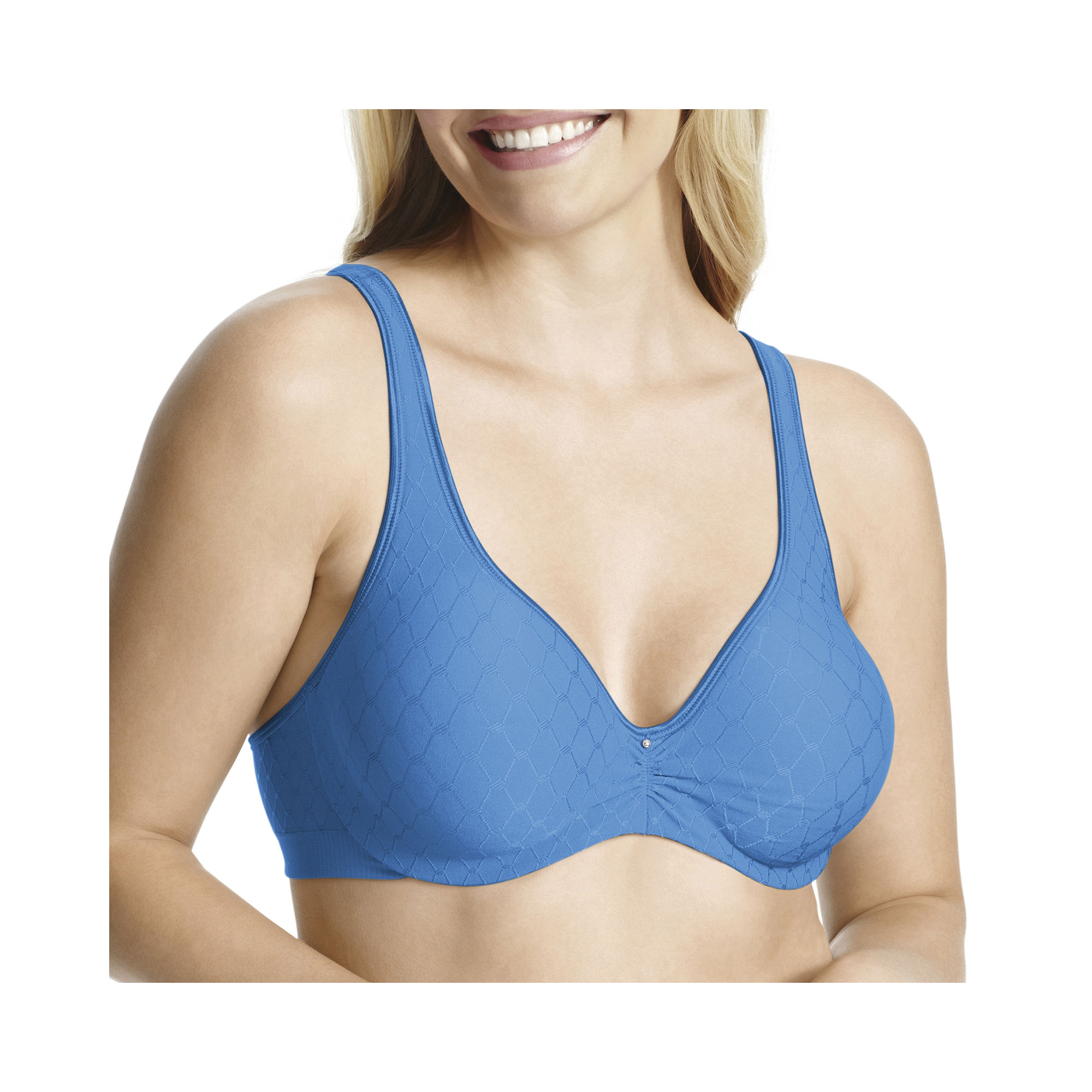 Olga No Compromise 2-Ply Jacquard Underwire Bra - GK1871A