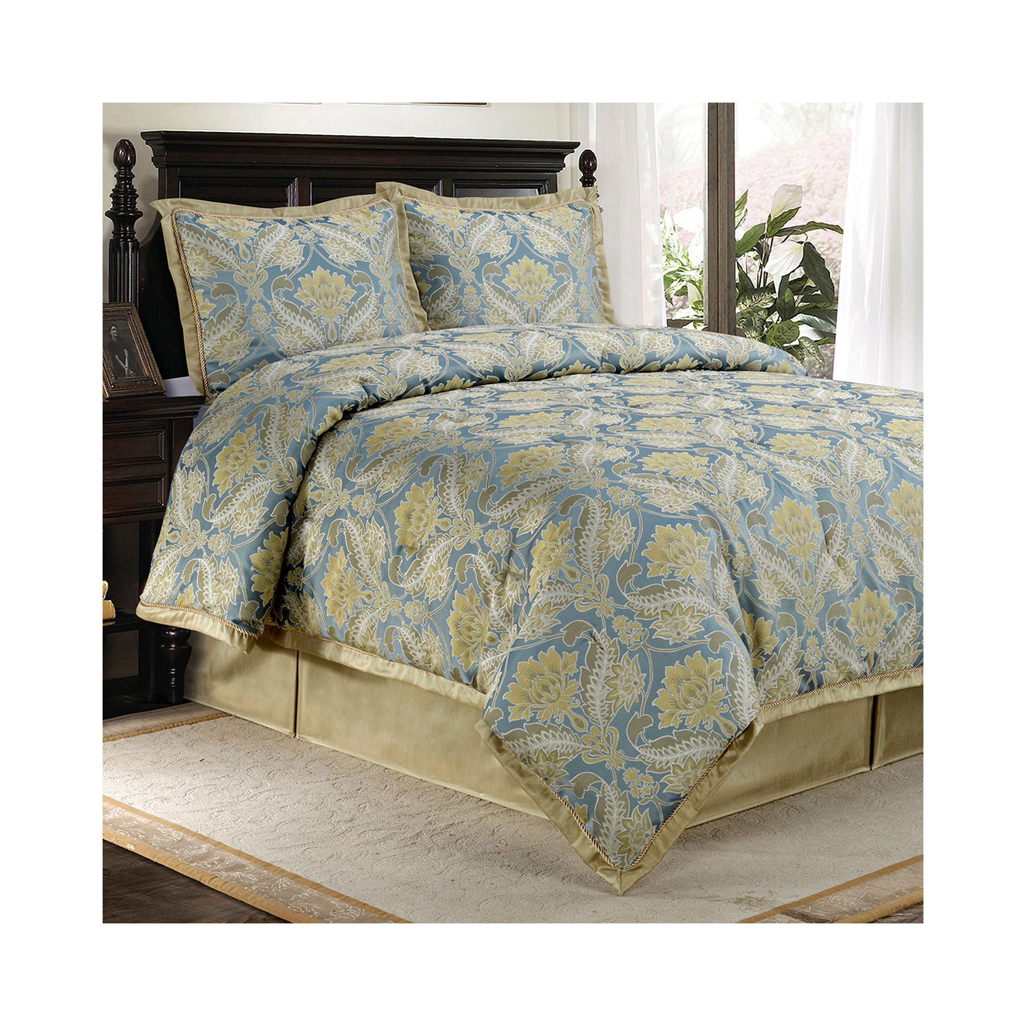 Sullivan 4-pc. Jacquard Comforter Set