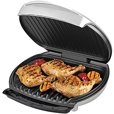 George Foreman® 6-Serving Classic Plate Grill 