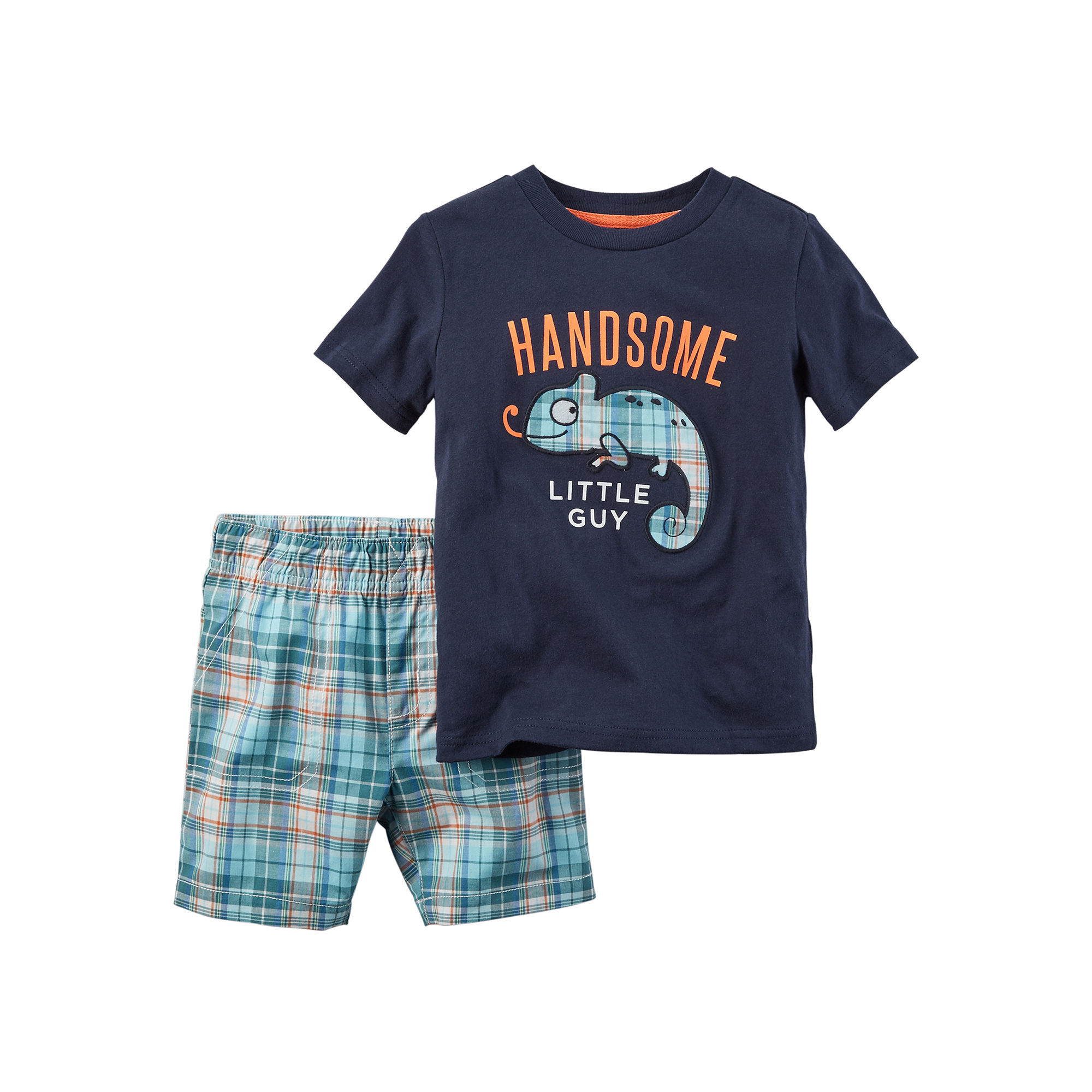UPC 888767342270 product image for Carter's Graphic Tee and Shorts Set - Baby Boys newborn-24m | upcitemdb.com
