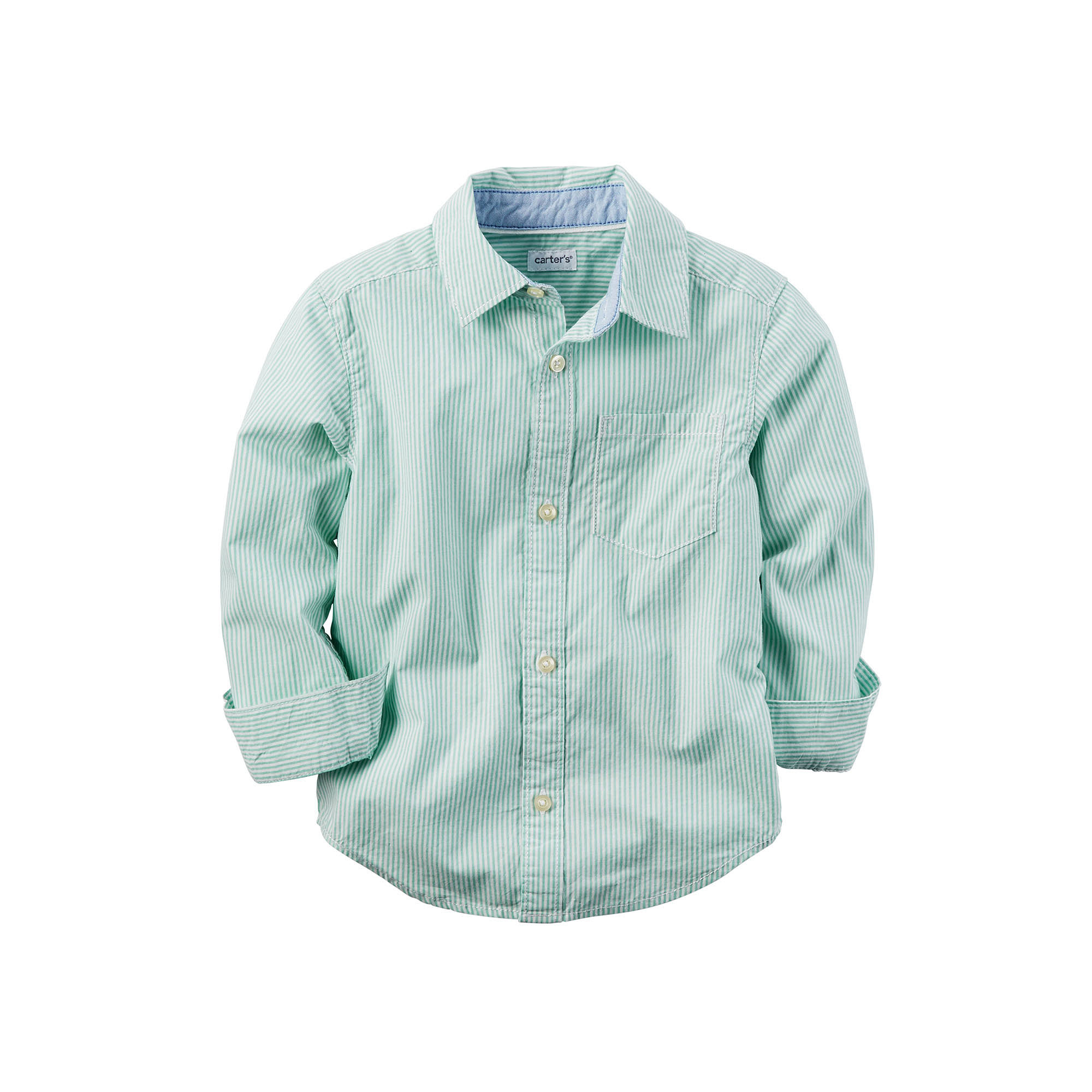 Carter's Long-Sleeve Cotton Shirt - Preschool Boys 4-7