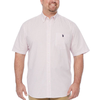 Polo Assn U.S Boys Short Sleeve Woven Shirt 2 Pack