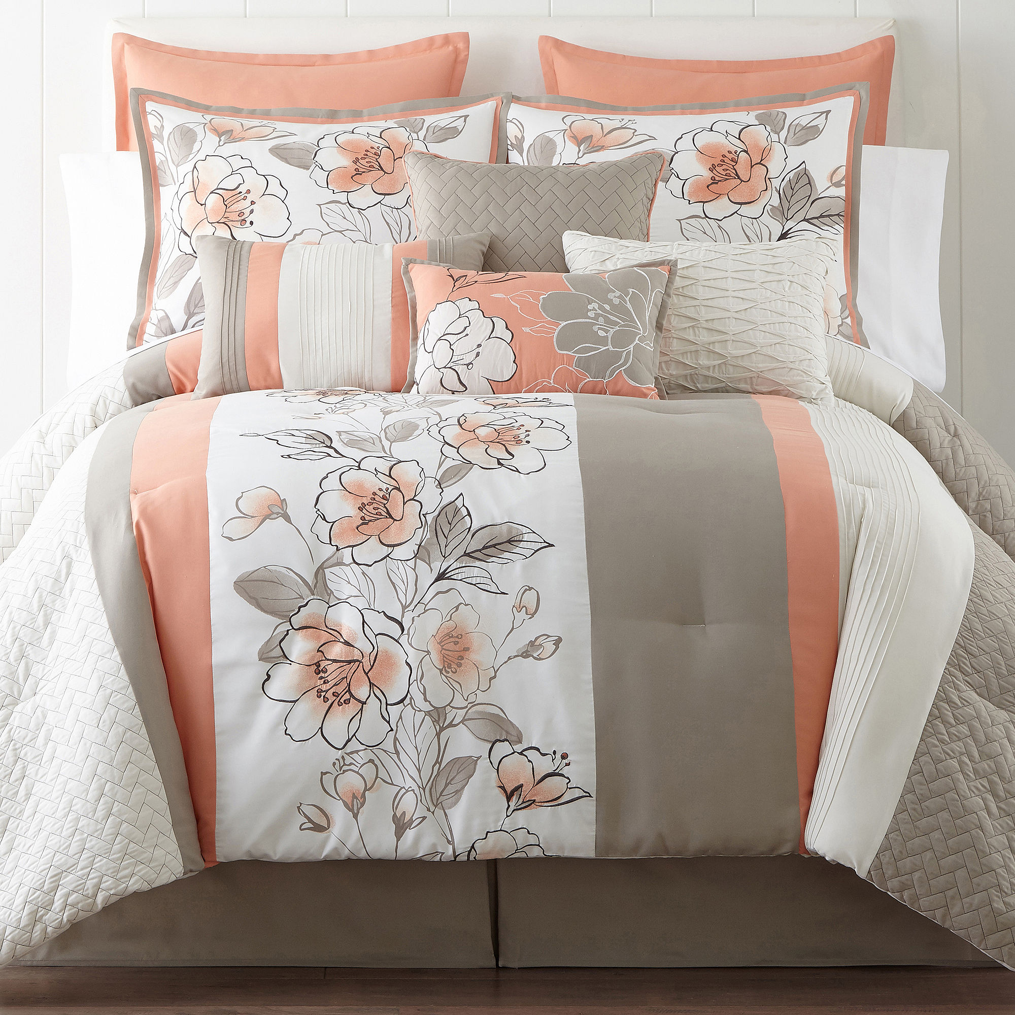 DEALS Home Expressions Grace 10-pc. Comforter Set LIMITED | Bedding