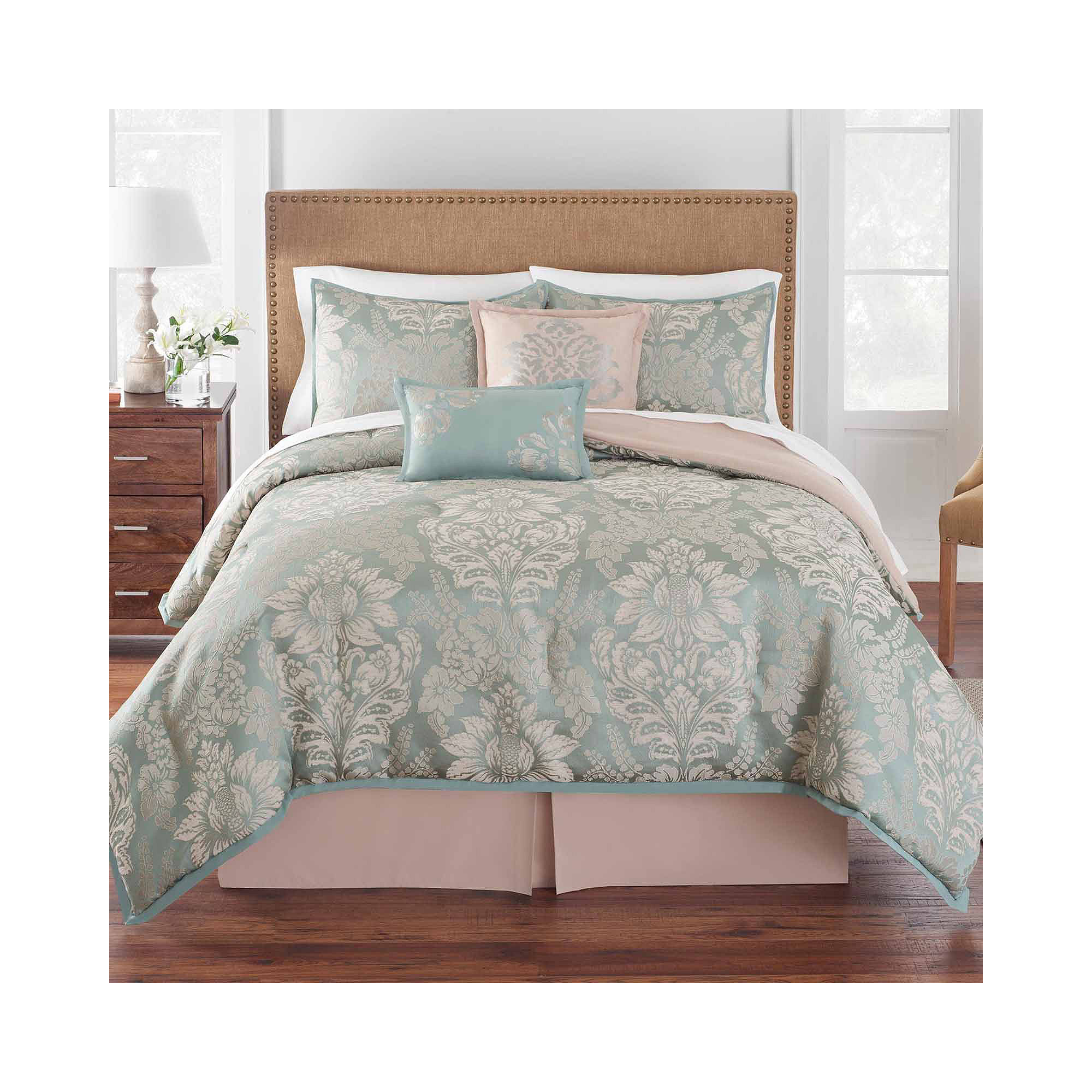 Grand Patrician Brighton Damask Comforter Set