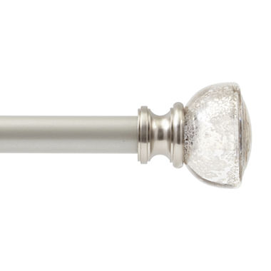 Curtains Ideas curtain rod adjustable : Liz Claiborne® Mercury Glass 1