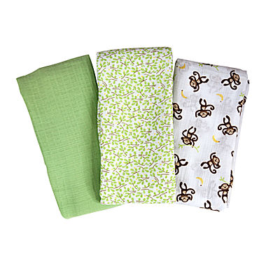 Summer Infant® SwaddleMe® 3-pk. Muslin Blankets -