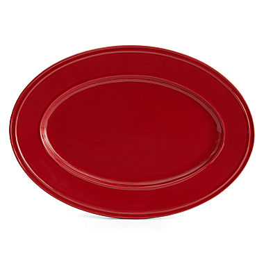 JCPenney Home™ Stoneware Oval Serving Platter 