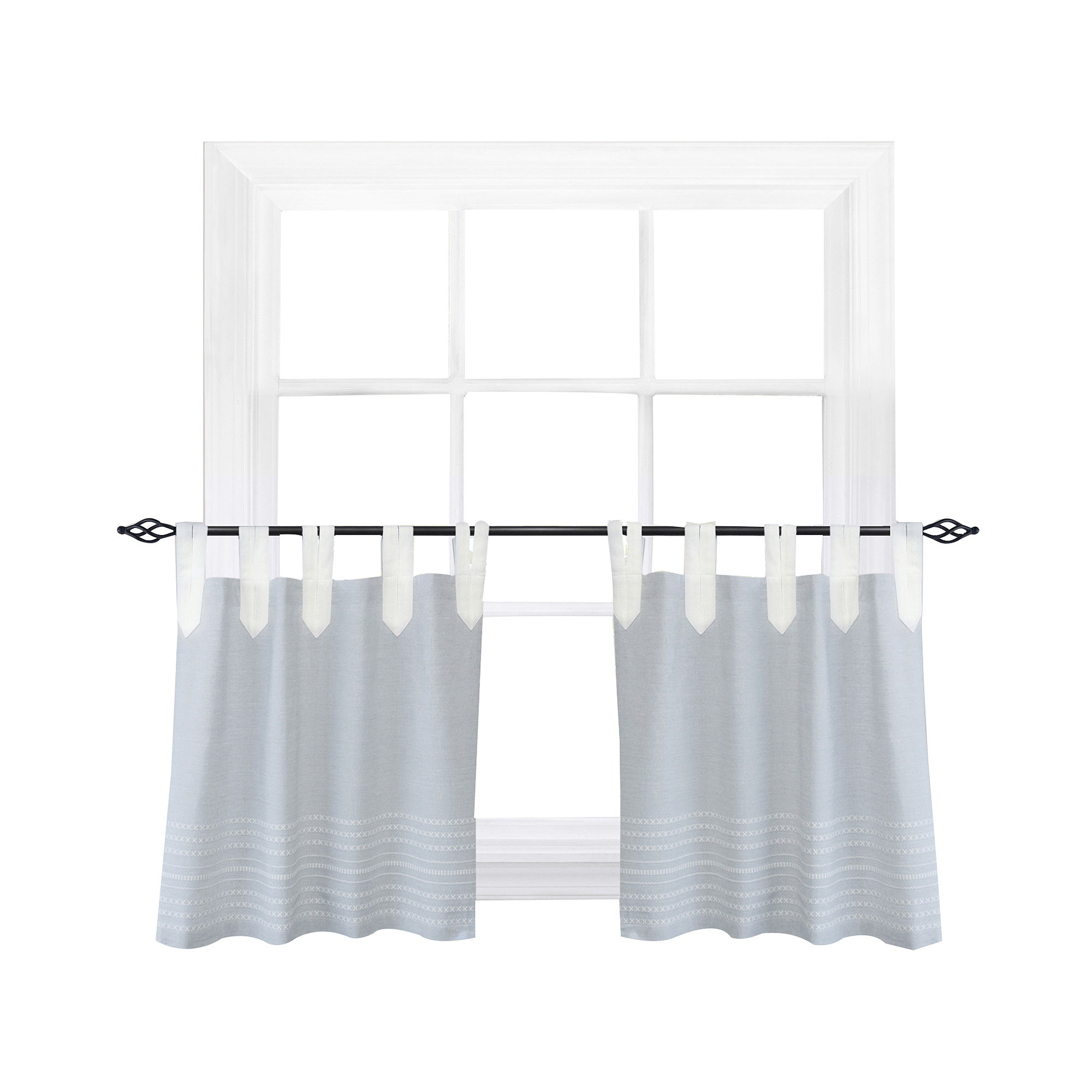 Park B. Smith Nordic Bands Tab-Top Window Tiers