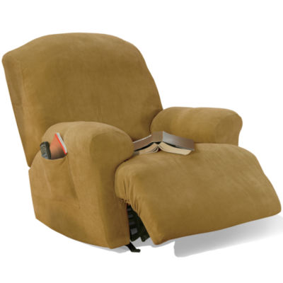 SURE FIT Stretch Pique 1 pc Recliner Slipcover