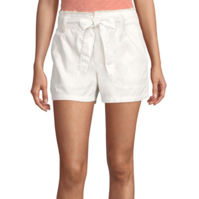 high waisted pull on shorts