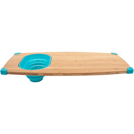 UPC 817687011119 product image for Core Bamboo Corner Grip Over-The-Sink Cutting Board | upcitemdb.com