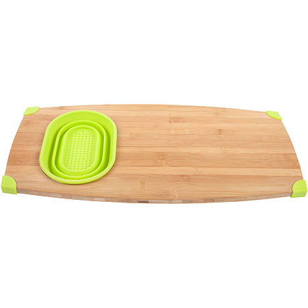 UPC 817687011294 product image for Core Bamboo Corner Grip Over-The-Sink Cutting Board | upcitemdb.com