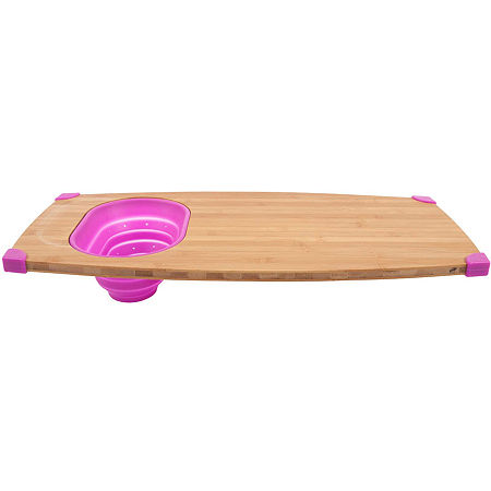 UPC 817687011126 product image for Core Bamboo Corner Grip Over-The-Sink Cutting Board | upcitemdb.com