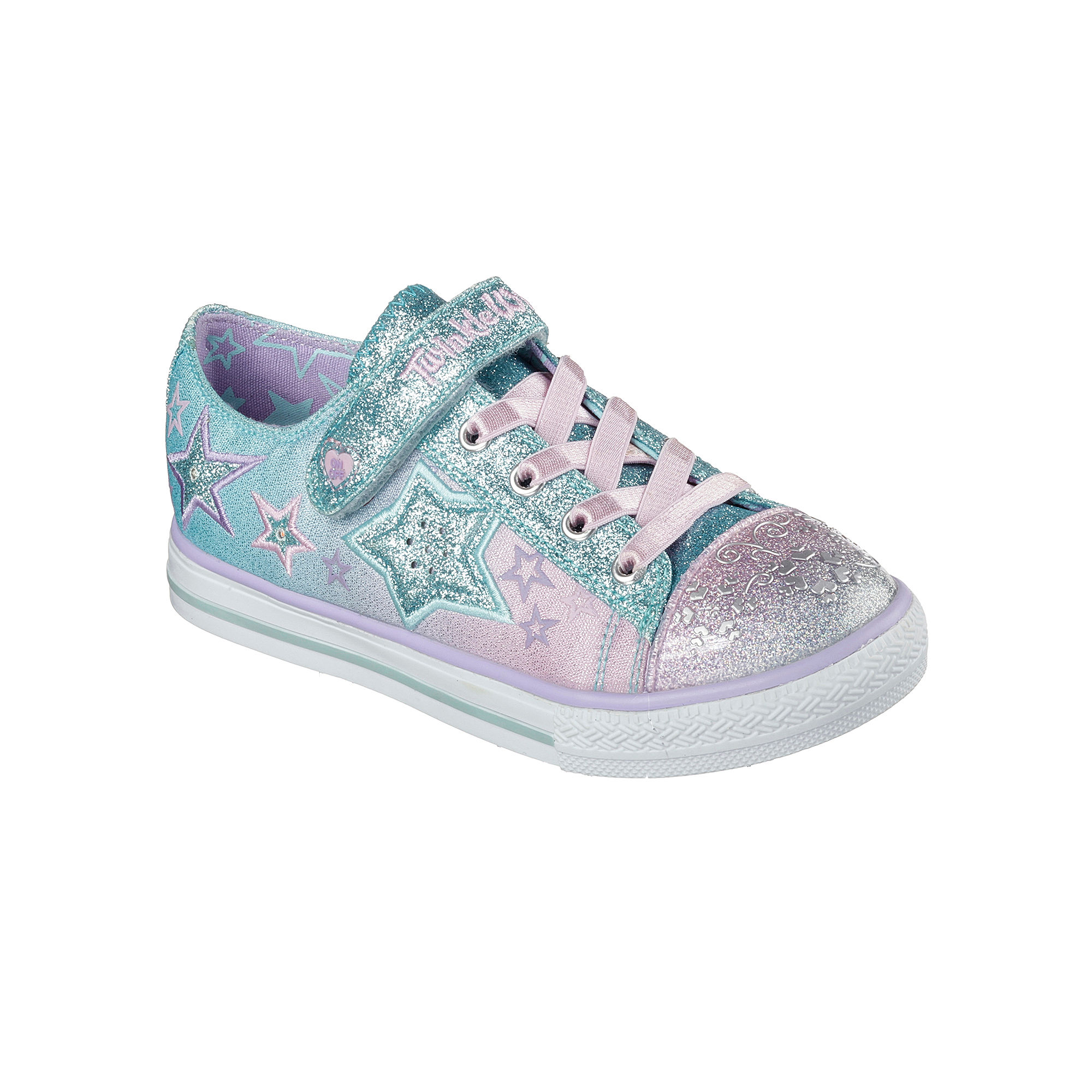 Skechers Enchanters Girls Light-Up Sneakers - Little Kids