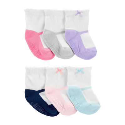 carters baby girl socks