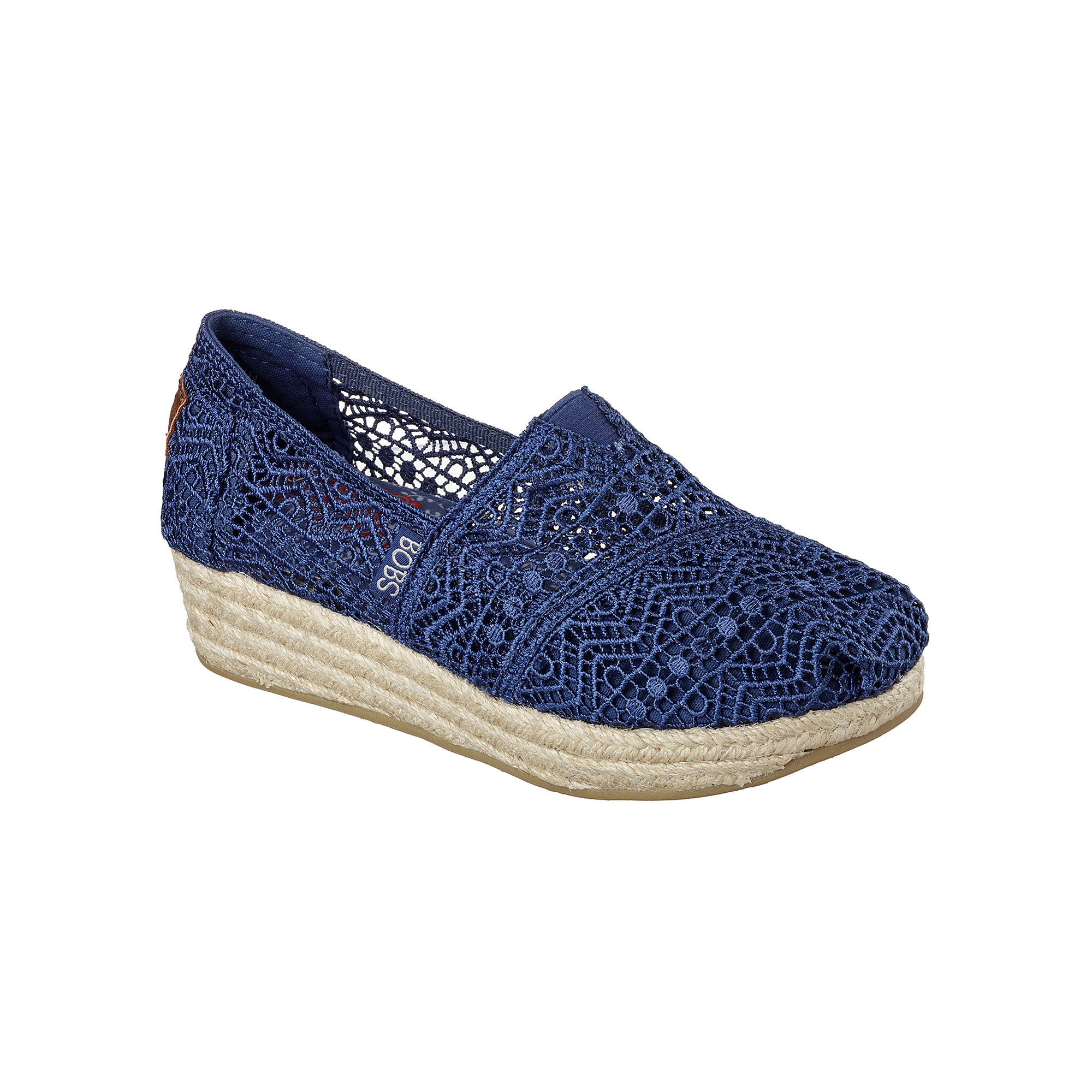 Skechers Bobs Amaze Espadrille Wedge Slip-On Shoes