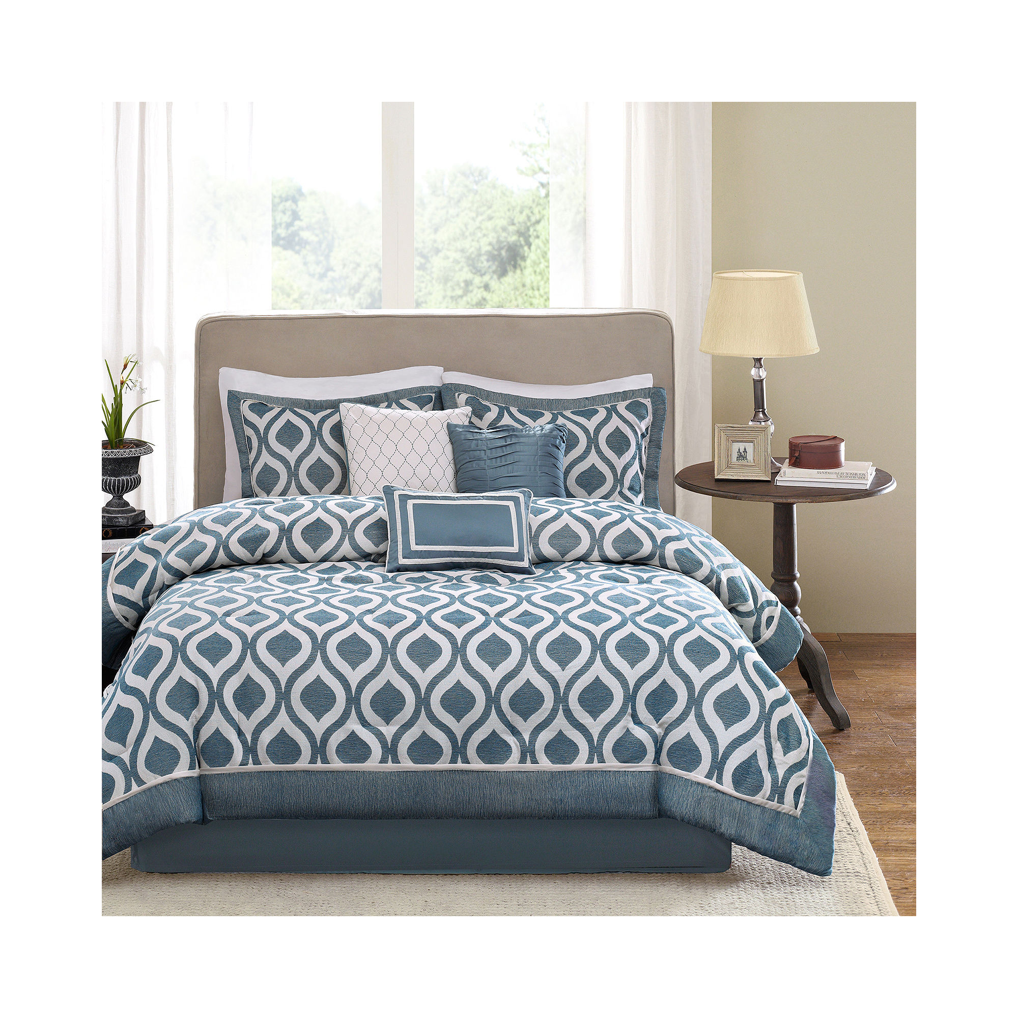 Madison Park Bergamo 7-pc. Comforter Set