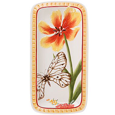 Fitz and Floyd® Flower Market Elongated Tray
