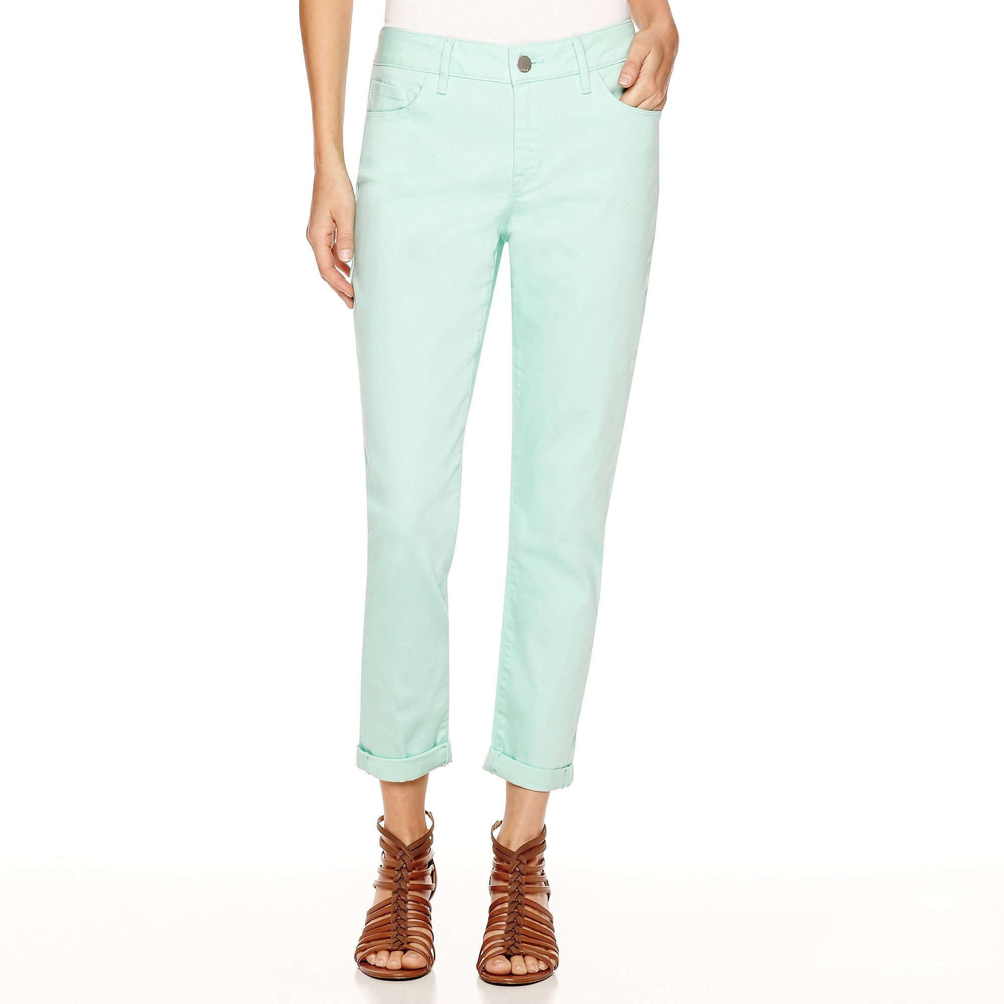 Colored Capri Cropped Women's Jeans Jeans Hub