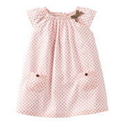 Carter’s® Coral Print Dress - Girls newborn-24m