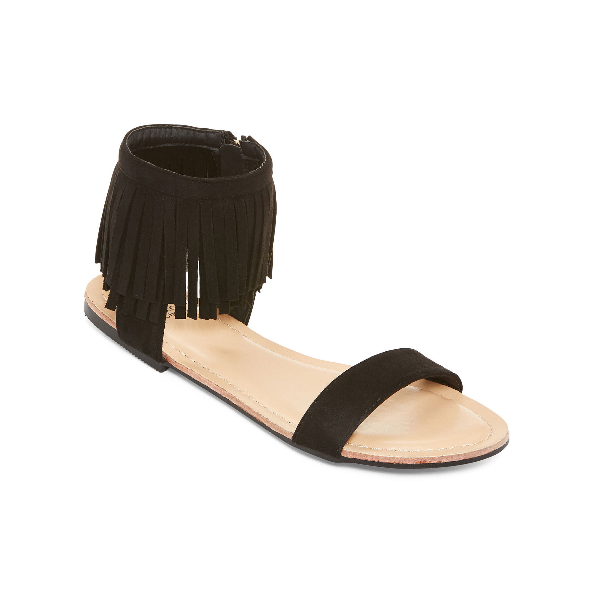 GC Shoes Miss Fringe Flat Sandals