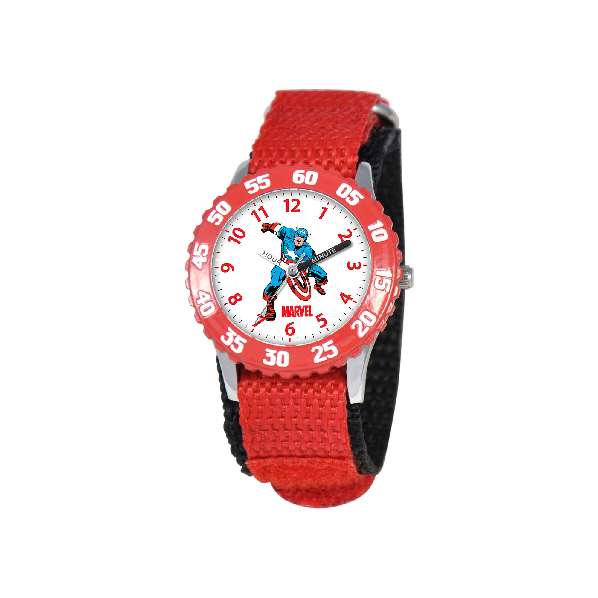 UPC 843231060562 product image for Marvel Captain America Kids Easy-Read Character Watch | upcitemdb.com