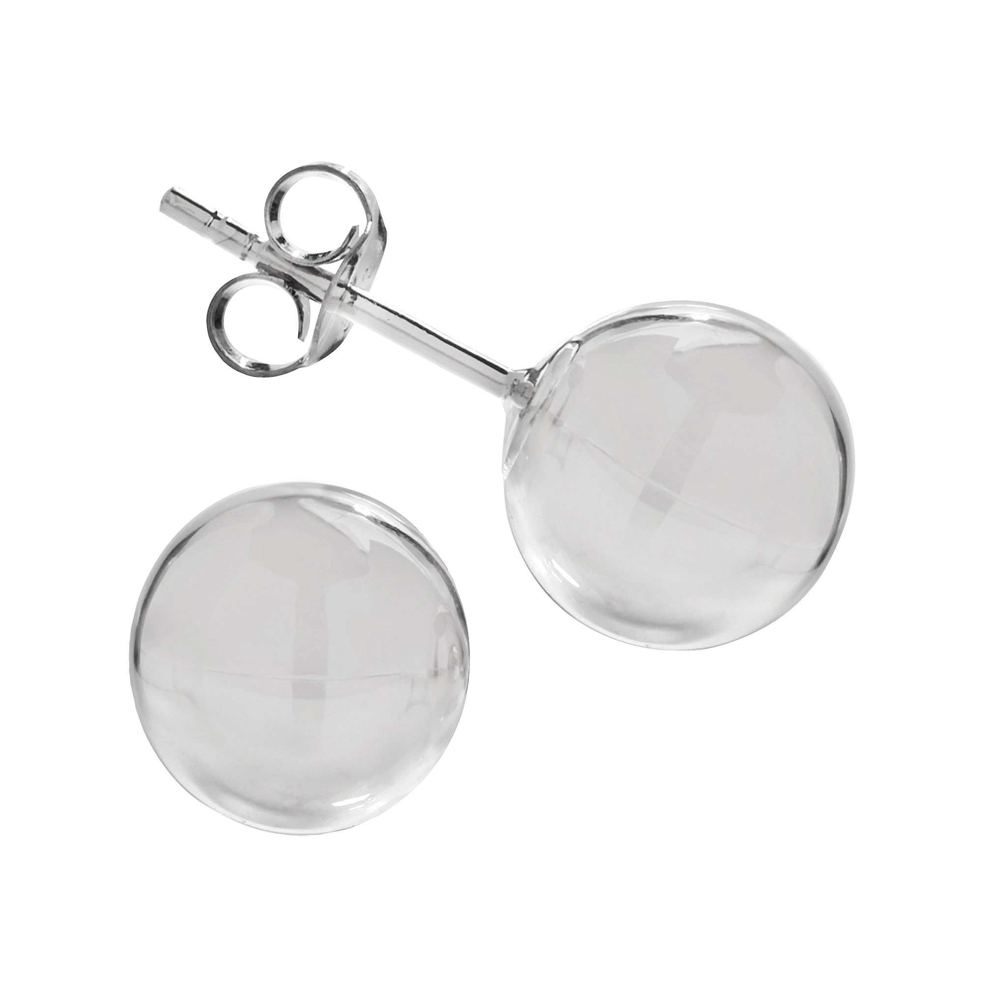 UPC 722089468822 product image for 9mm Ball Earrings Sterling Silver | upcitemdb.com