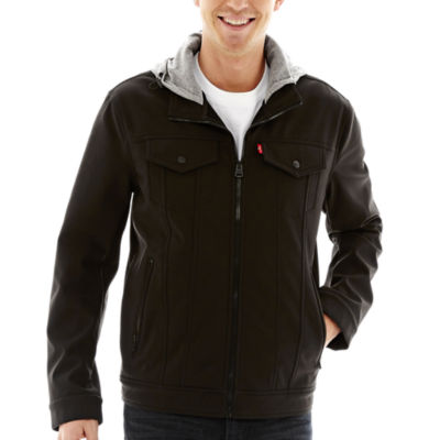 levi's soft shell trucker jacket