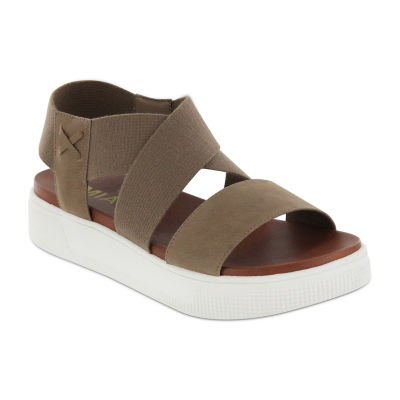 mia criss cross sandal