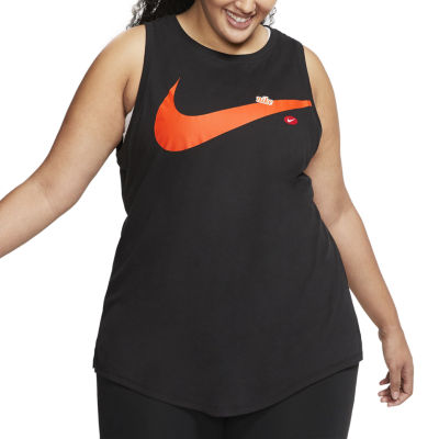gray nike tank top