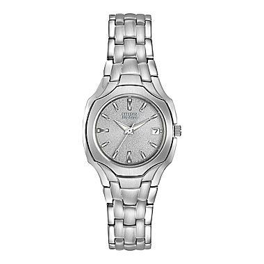 Citizen® Eco-Drive® Womens Stainless Steel Watch EW1250-54A