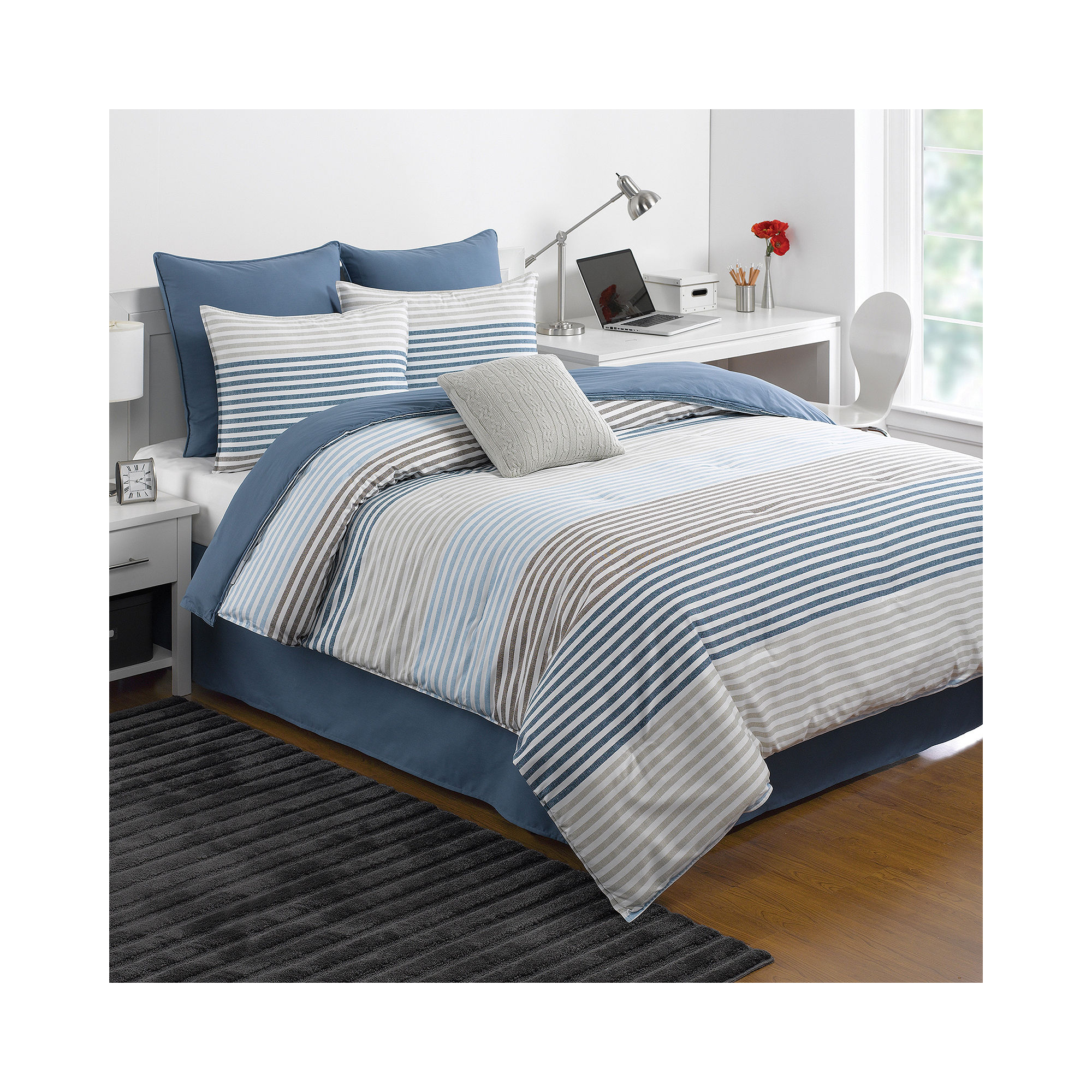 IZOD Chambray Comforter Set