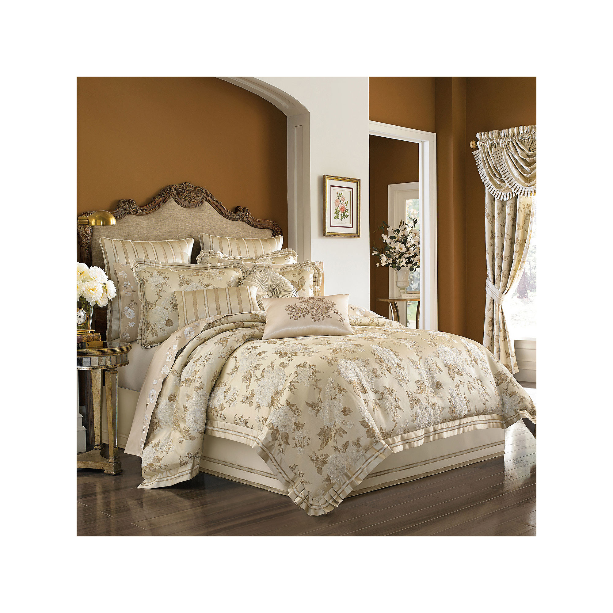 Queen Street Serafina 4-pc. Jacquard Comforter Set