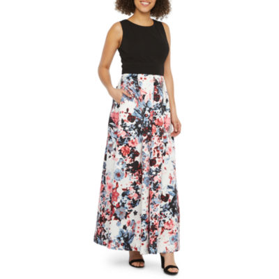 floral evening skirt