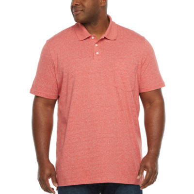 big and tall pink polo shirts